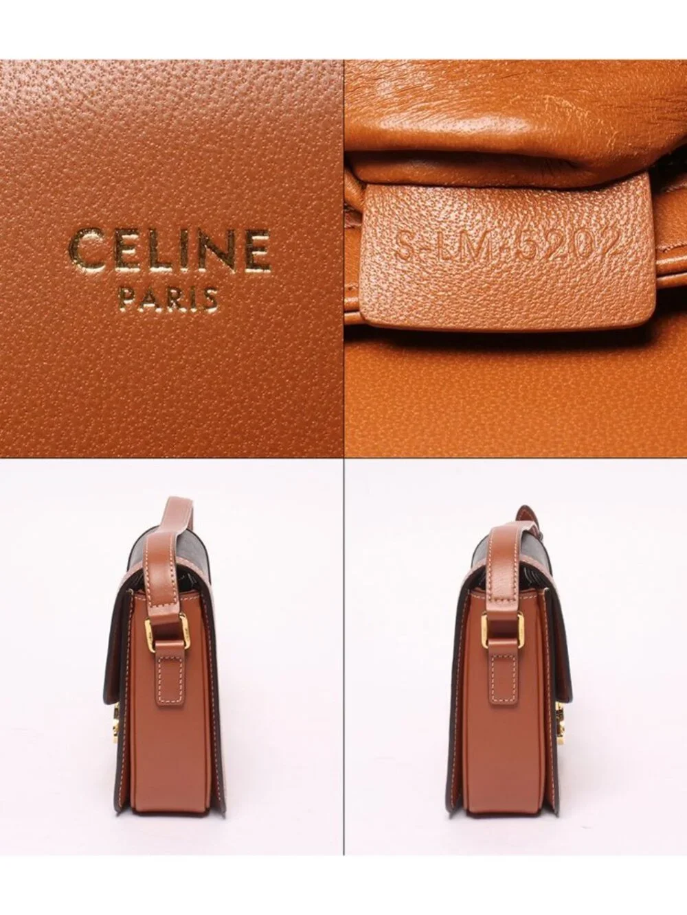 Celine Shoulder Bag Crossbody Teen Triomphe